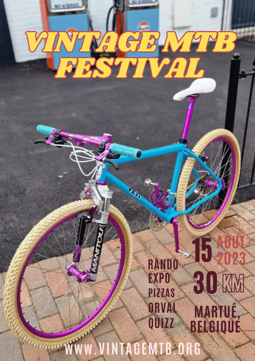15/08/2023 : Vintage Mountain Bike Festival 3 (Martué (Florenville, Belgium))