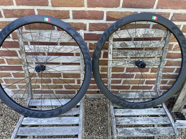 [VDS] roues route - DT Swiss 240 - Jantes Cuore 45mm - Rayons aero